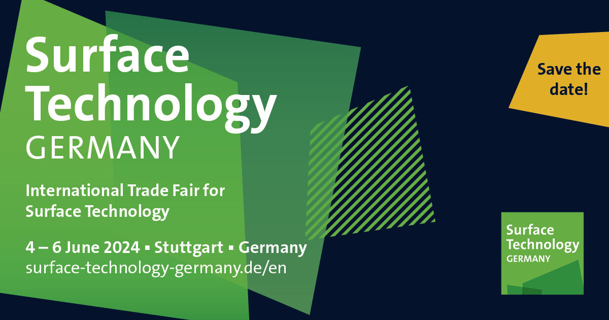 Exhibiting at Surface Technology Germany