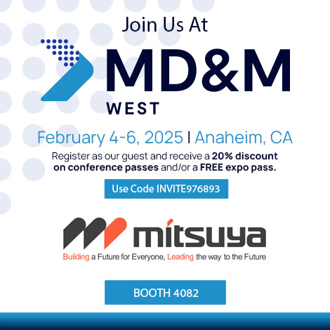 Exhibiting at MD&M West Anaheim!