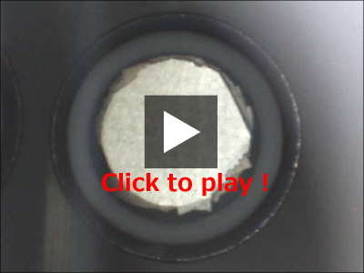movie of Gold-Tin alloy plating