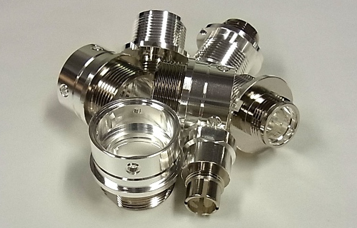 sample of Direct Silver plating on SUS without Ni under plating