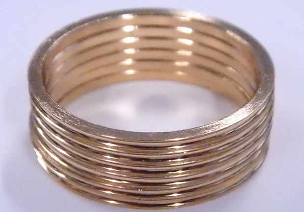 sample of Hard Gold Plating