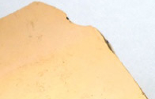 sample of Electroless Gold plating (immersing type for thin deposit)